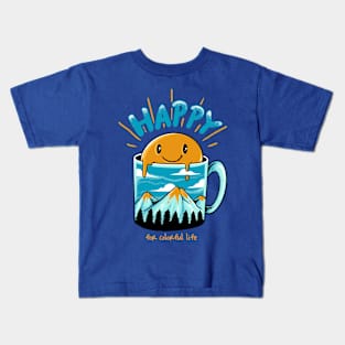 happy sun Kids T-Shirt